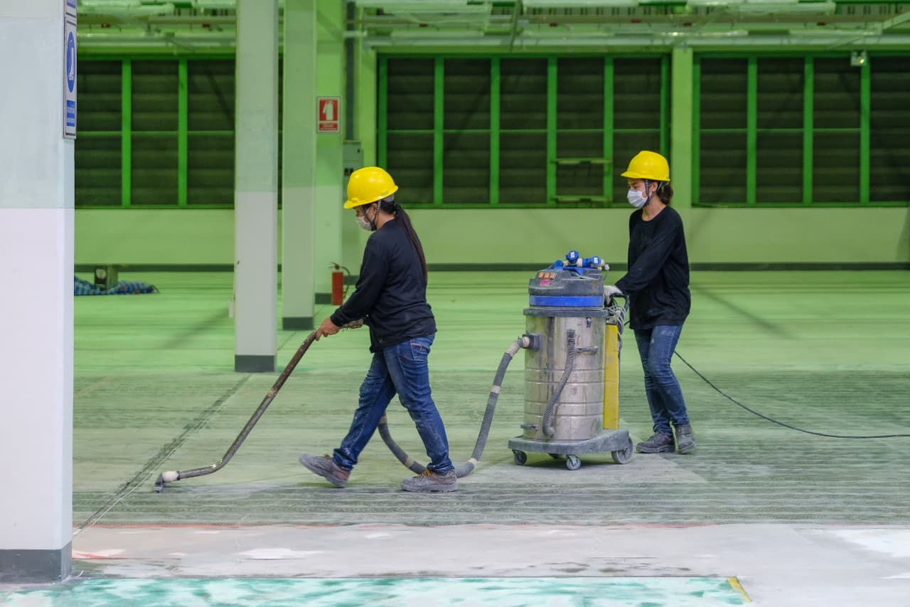 servizio pulizia pavimenti industriali roma