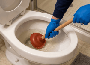 Come posso risolvere il problema del wc otturato