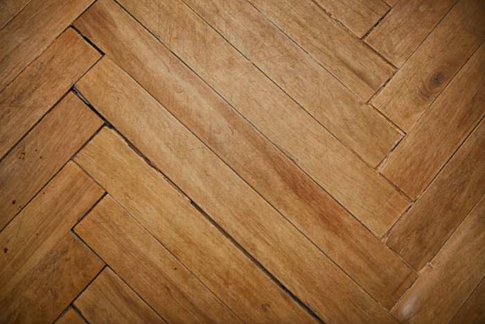 Foto di parquet graffiato