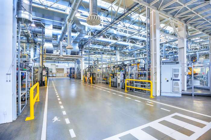 Foto pavimento industriale